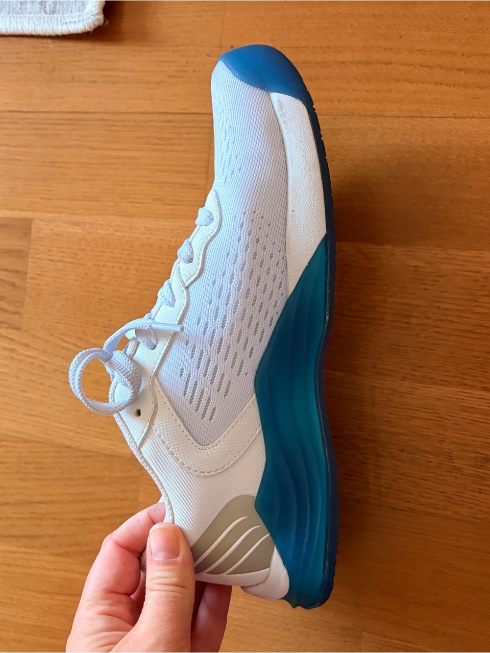 TYR CXT-1 Women’s Athletic Sneakers - White and Blue - Picture 4 of 6